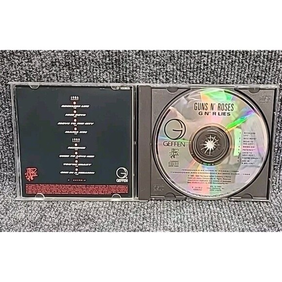 Vintage Guns N’ Roses - G N' R - Lies (9 24198-2) Geffen BMG CD - Picture 3 of 4
